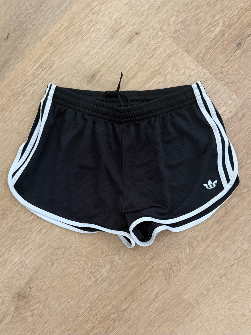 Adidas black shorts M